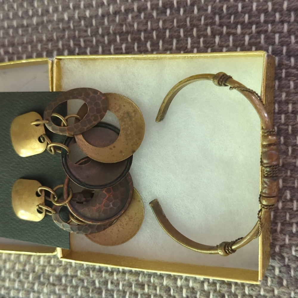 Bracelet and Earrings